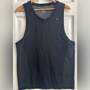 Fabletics The Training Day Muscle Tank Gym Black Men’s  Size Large